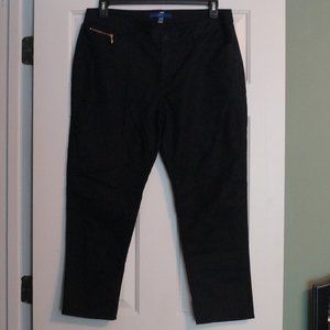 Black Ankle Length Pants
